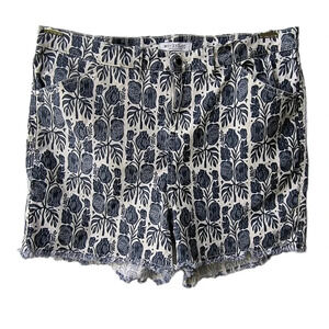 Workshop Republic Clothing Women's Floral Resort Stretchy Cut Off Shorts, 12